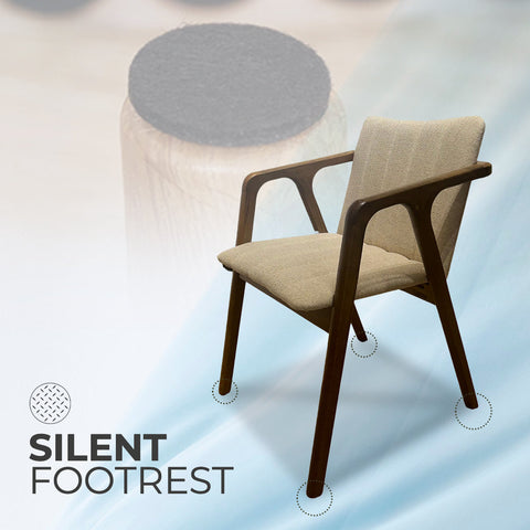 BALAKEN-LONG Armchair with Upholstered Seat