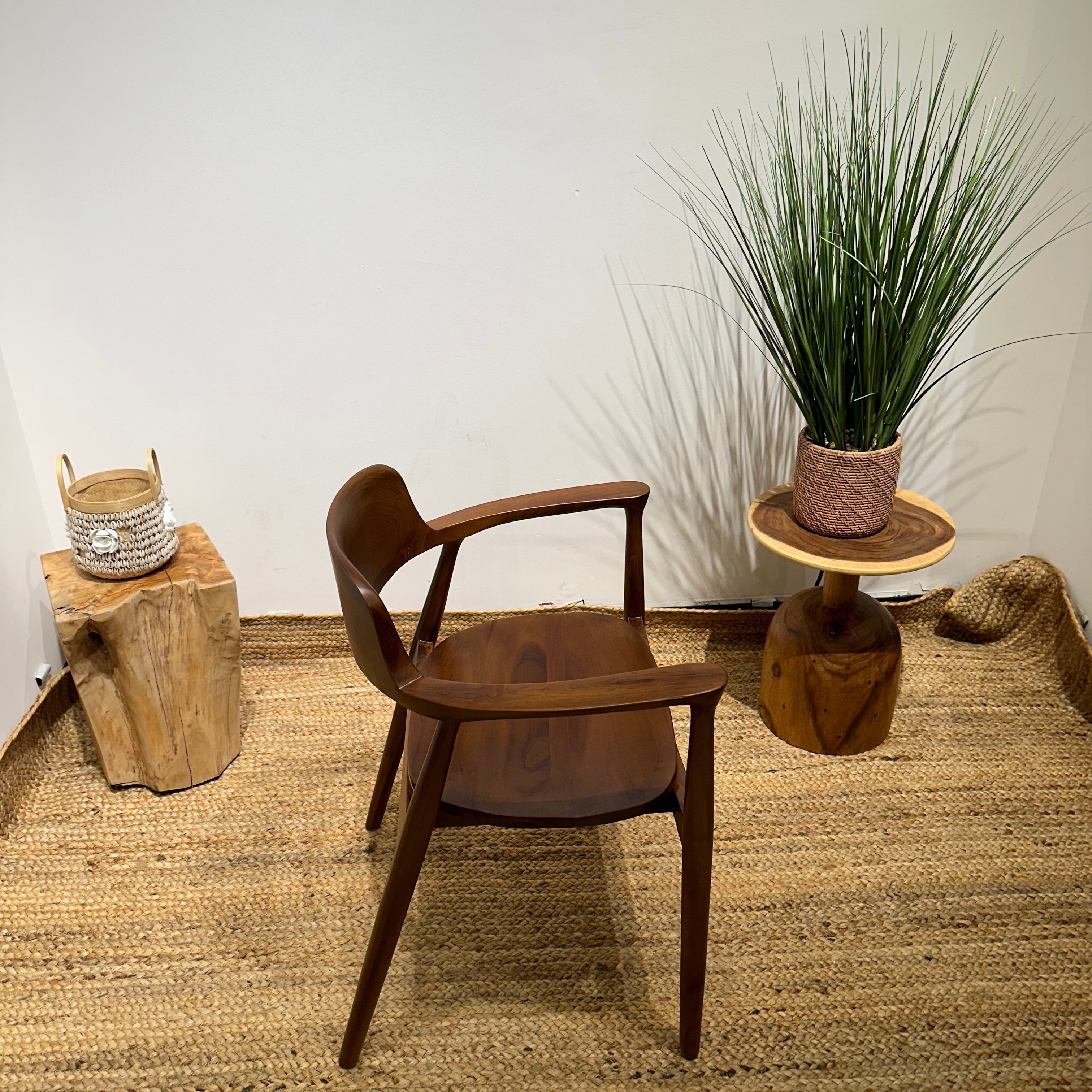 Walnut Dining Chairs, Wood Dining Chairs, Dining Chair for Kitchen