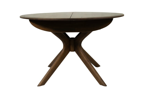 47 ROUND EDT EXTENDABLE DINING TABLE