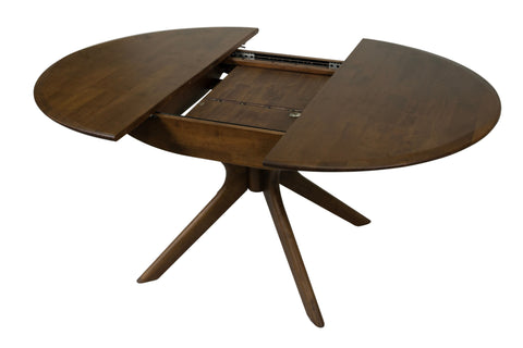 47 ROUND EDT EXTENDABLE DINING TABLE