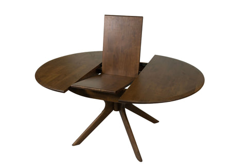 47 ROUND EDT EXTENDABLE DINING TABLE