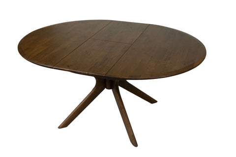 47 ROUND EDT EXTENDABLE DINING TABLE