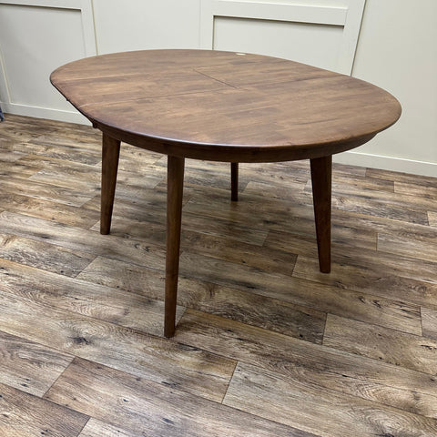 41 ROUND EDT EXTENDABLE DINING TABLE