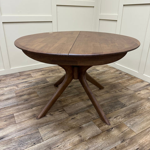 47 ROUND EDT EXTENDABLE DINING TABLE