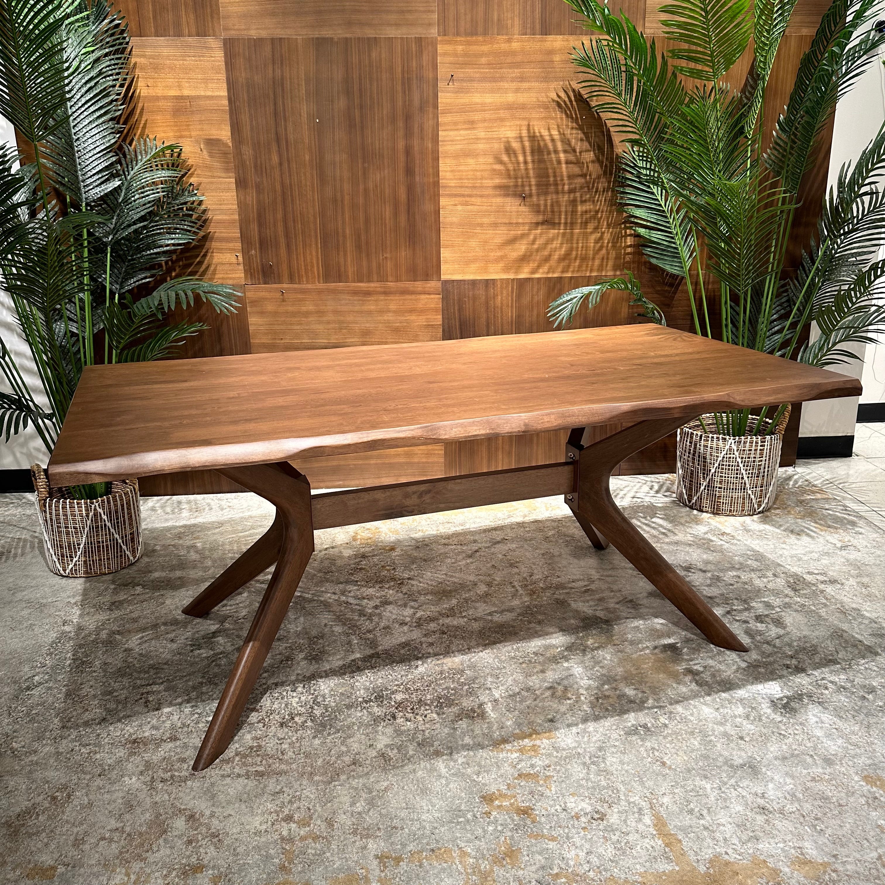 71 LIVE EDGE  DINING TABLE