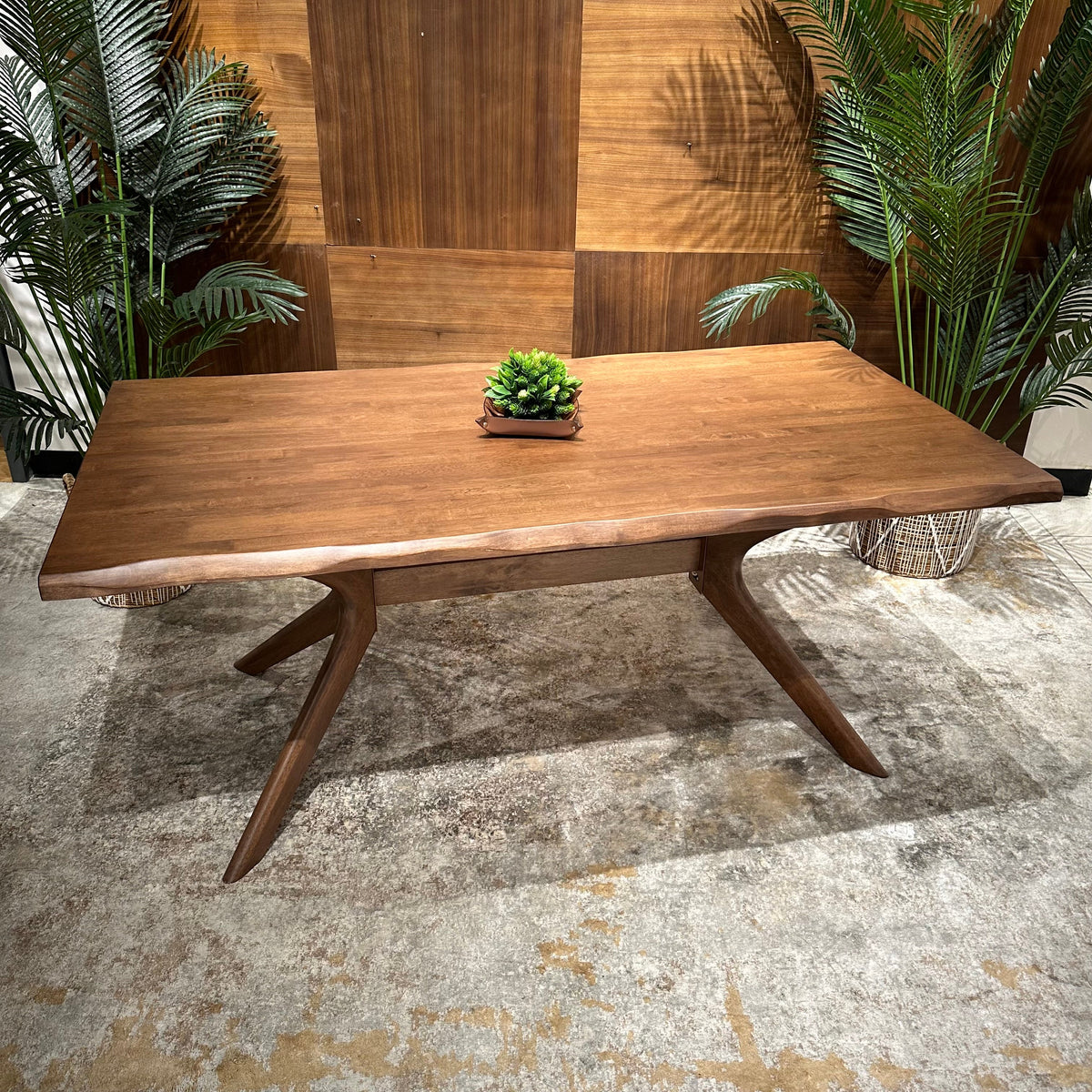 71 LIVE EDGE  DINING TABLE