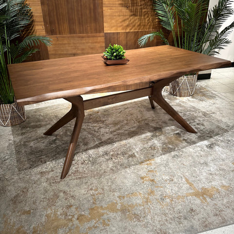 59" LIVE EDGE DESIGN DINING TABLE