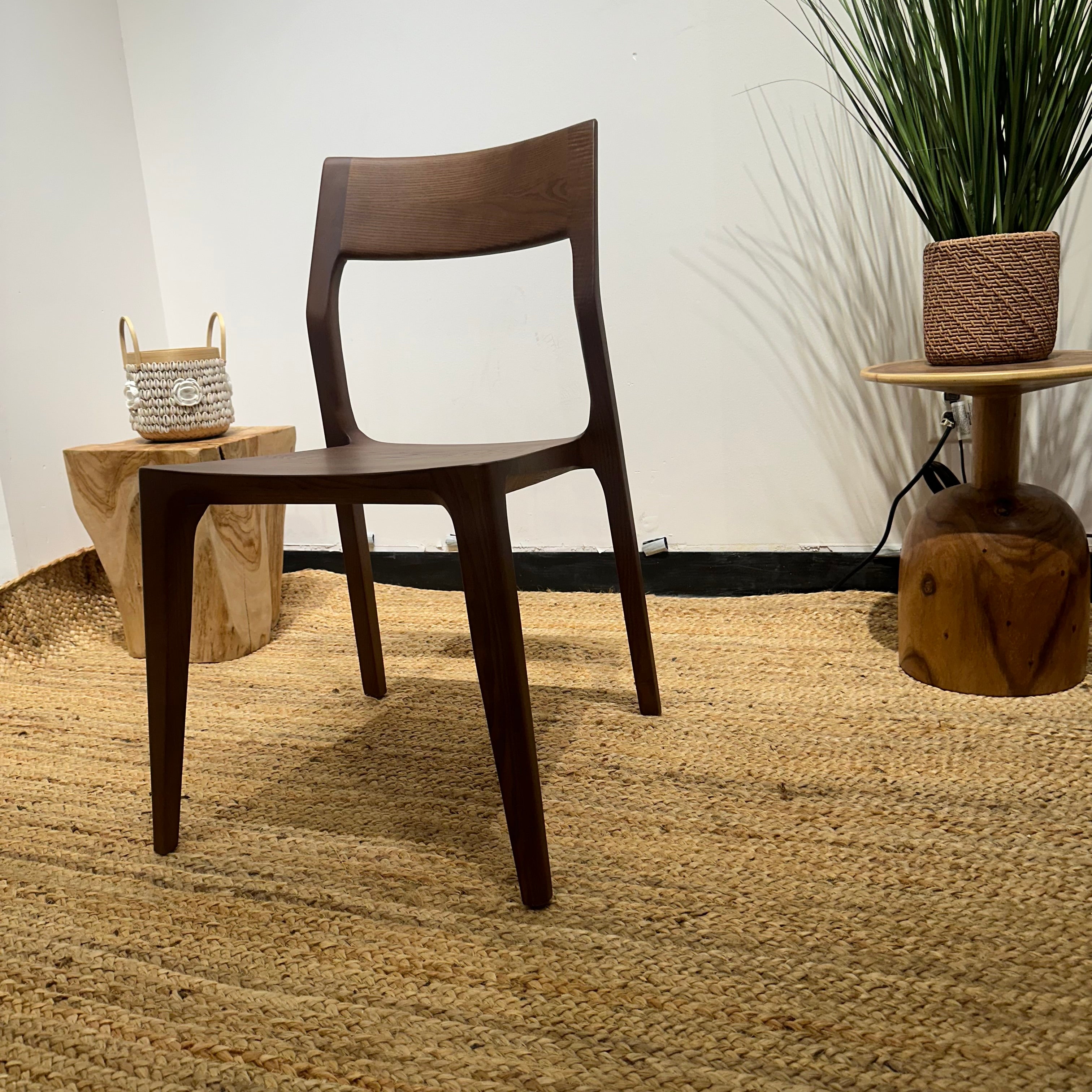 NOVEMBER Mid-Century Walnut Dining Chair