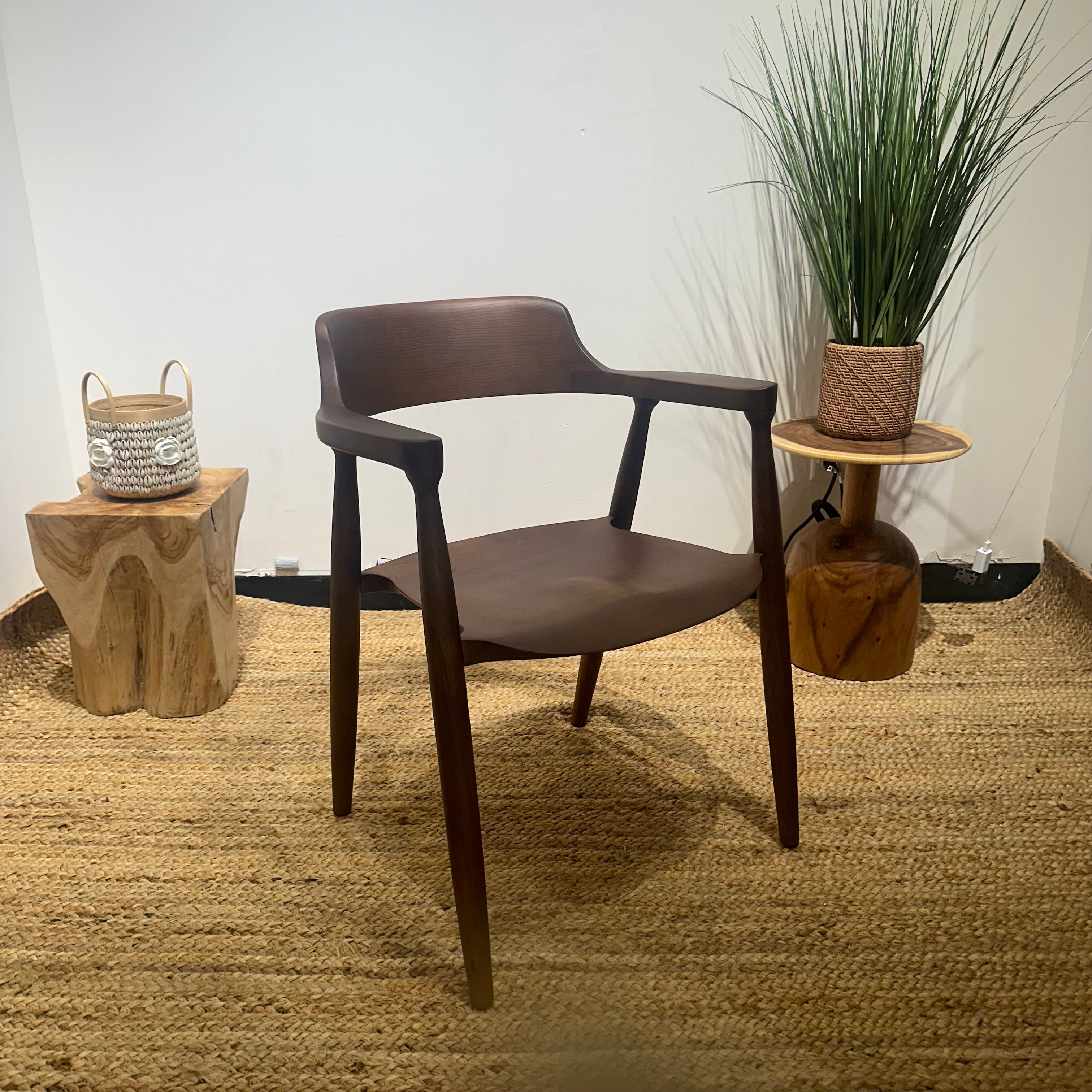 CH-803 Solid Wood Armchair