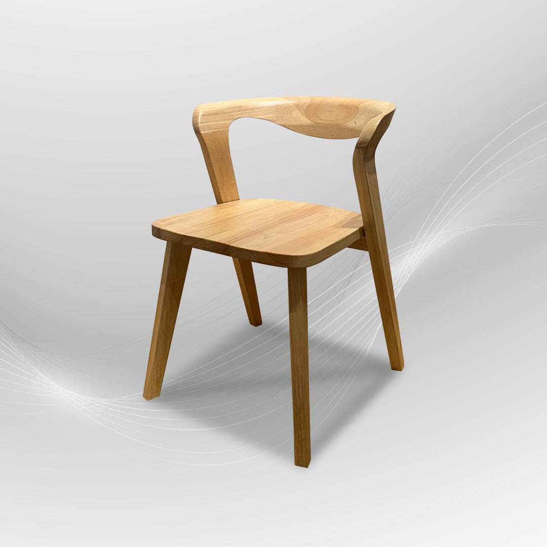 PRIVE Mid-Century Walnut Dining Chair