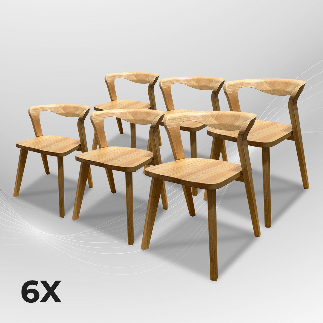 PRIVE Mid-Century Oak Dining Chair (Pre-Order)