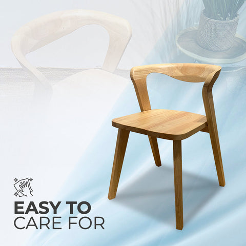 PRIVE Mid-Century Oak Dining Chair (Pre-Order)