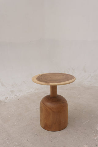 Barrel End Table