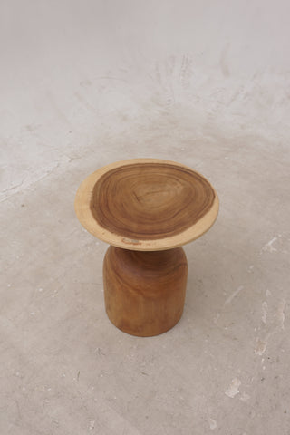 Barrel End Table