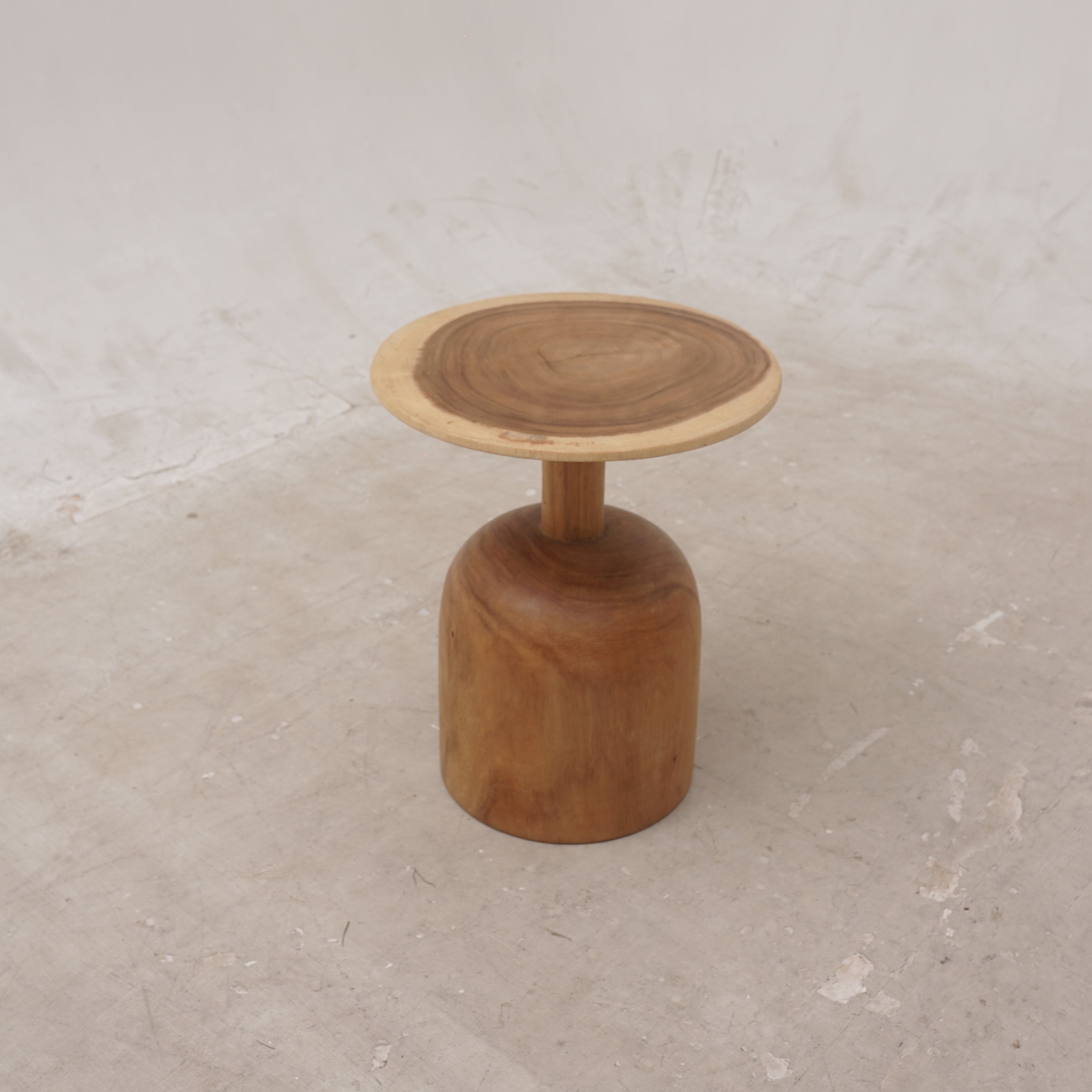 Barrel End Table