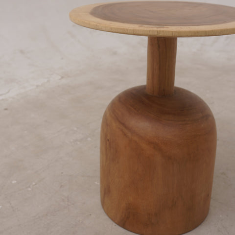 Barrel End Table