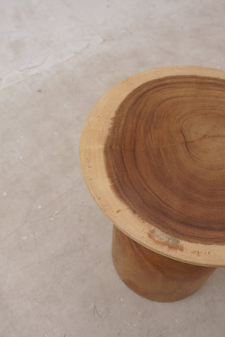 Barrel End Table