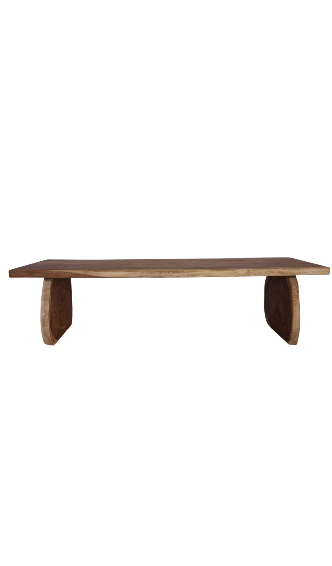 118" WHEEL SHAPE SOLID WOOD DINING TABLE