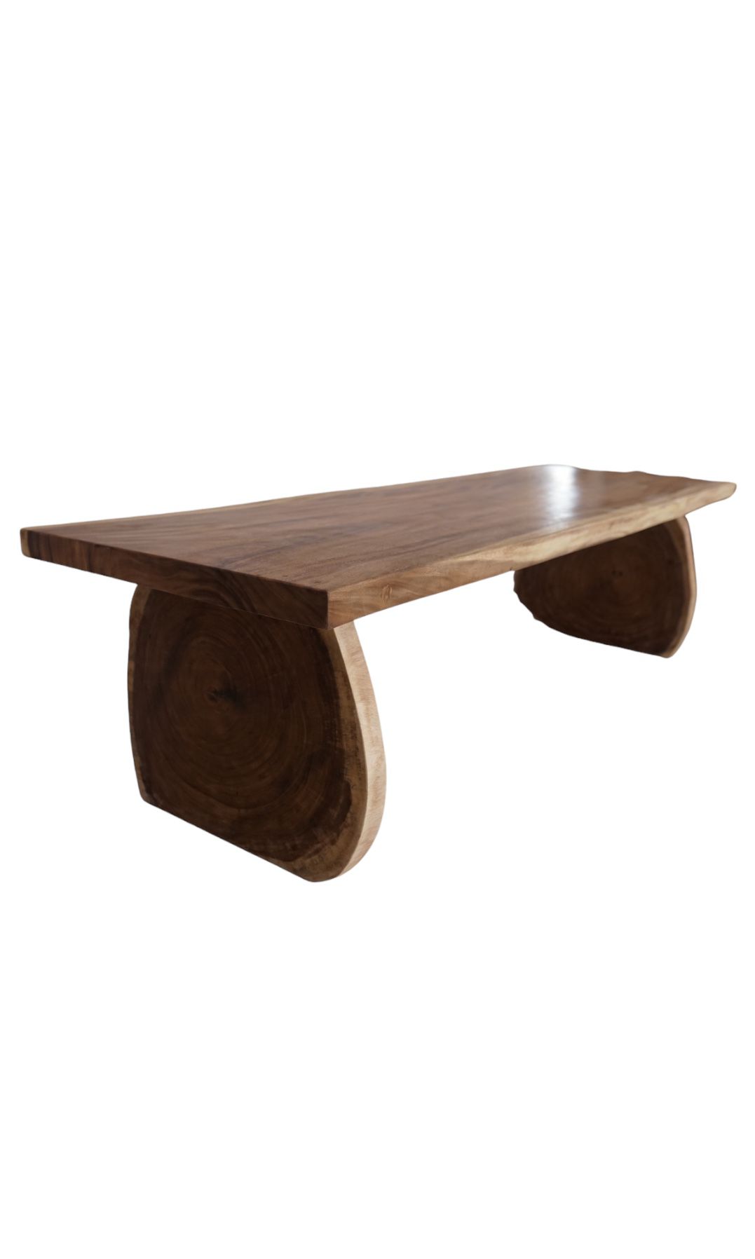 118" WHEEL SHAPE SOLID WOOD DINING TABLE