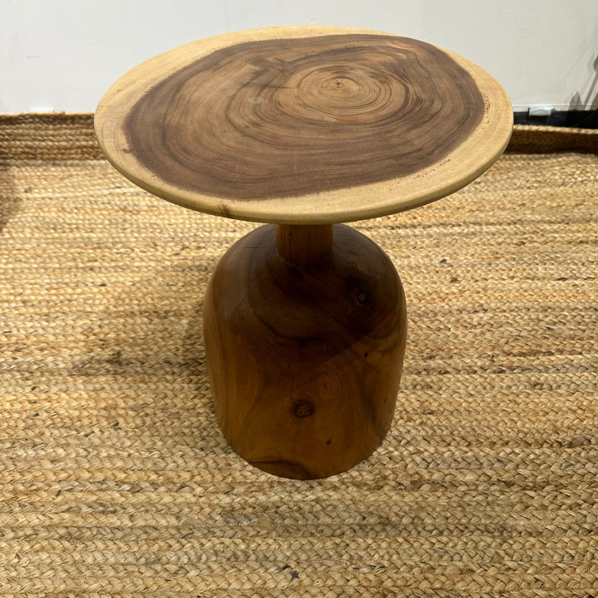 Barrel End Table