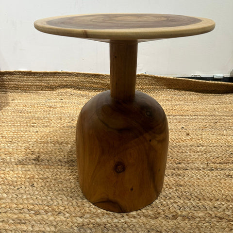 Barrel End Table