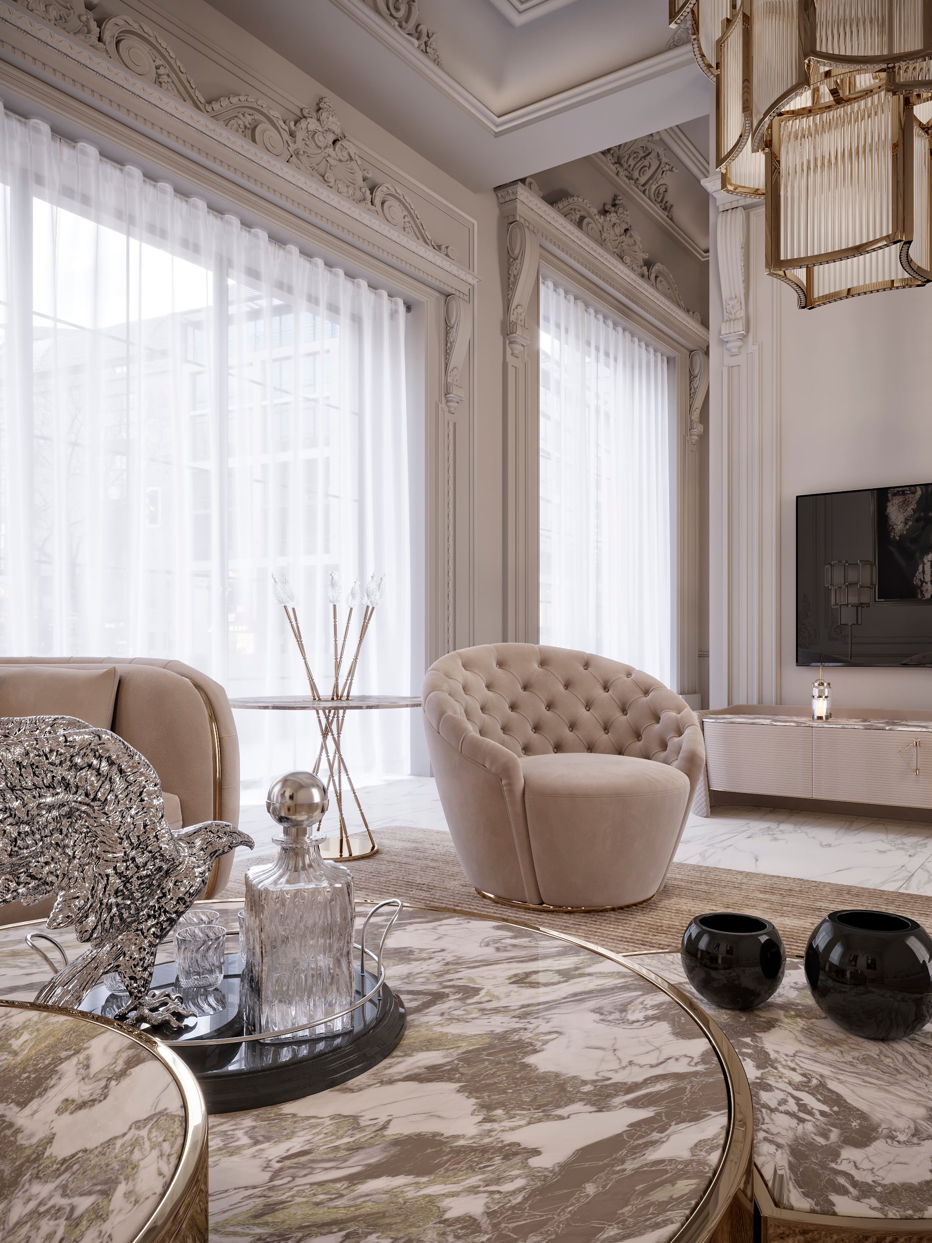 Casablanca Living Room  Set